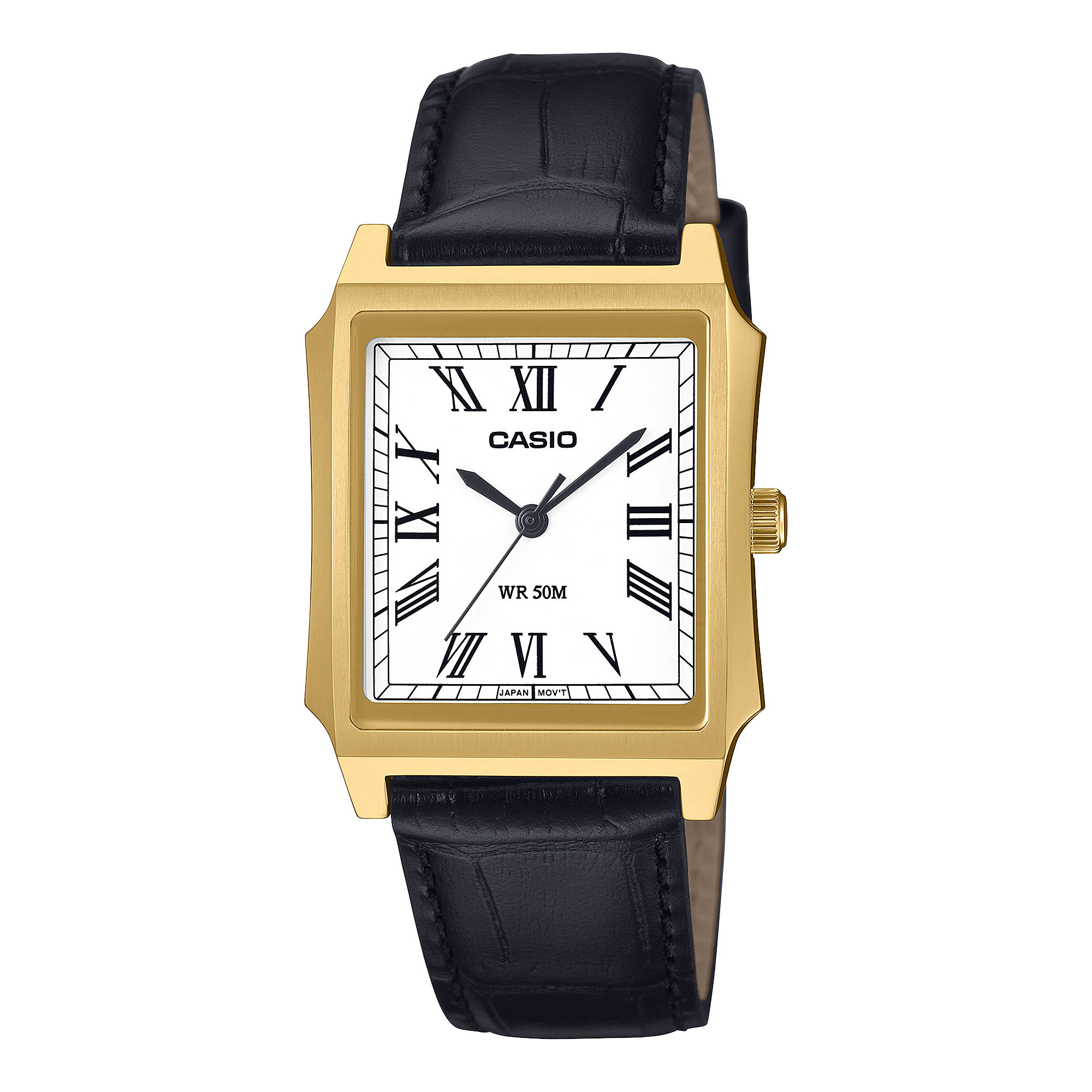 Casio MTP-B190GL-7B gold silver mens watch