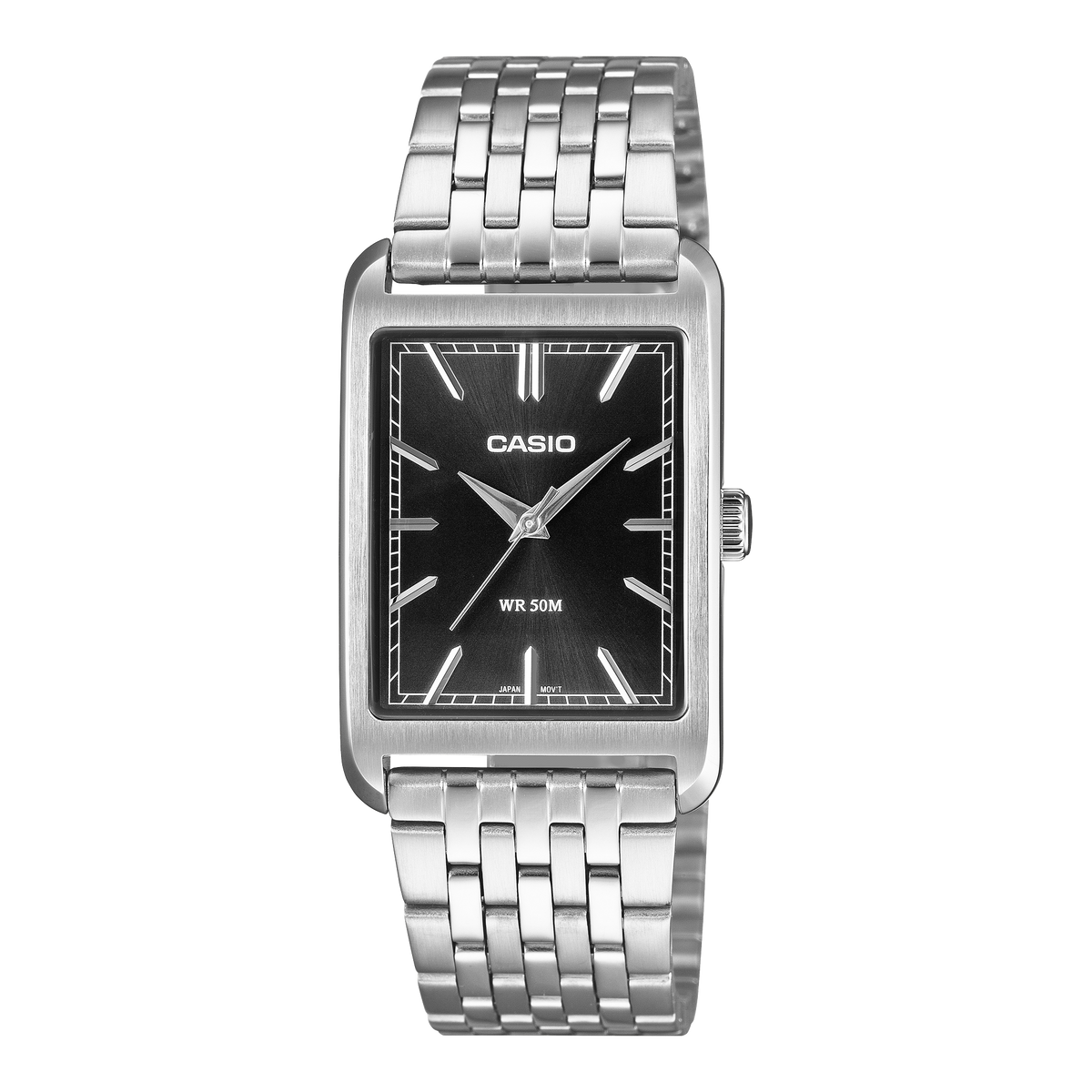 Casio Vintage MTP-B215D-1A black dial men's analogue watch