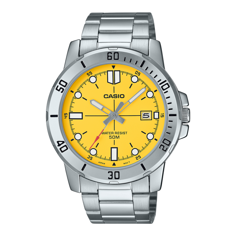 Casio yellow face watch online