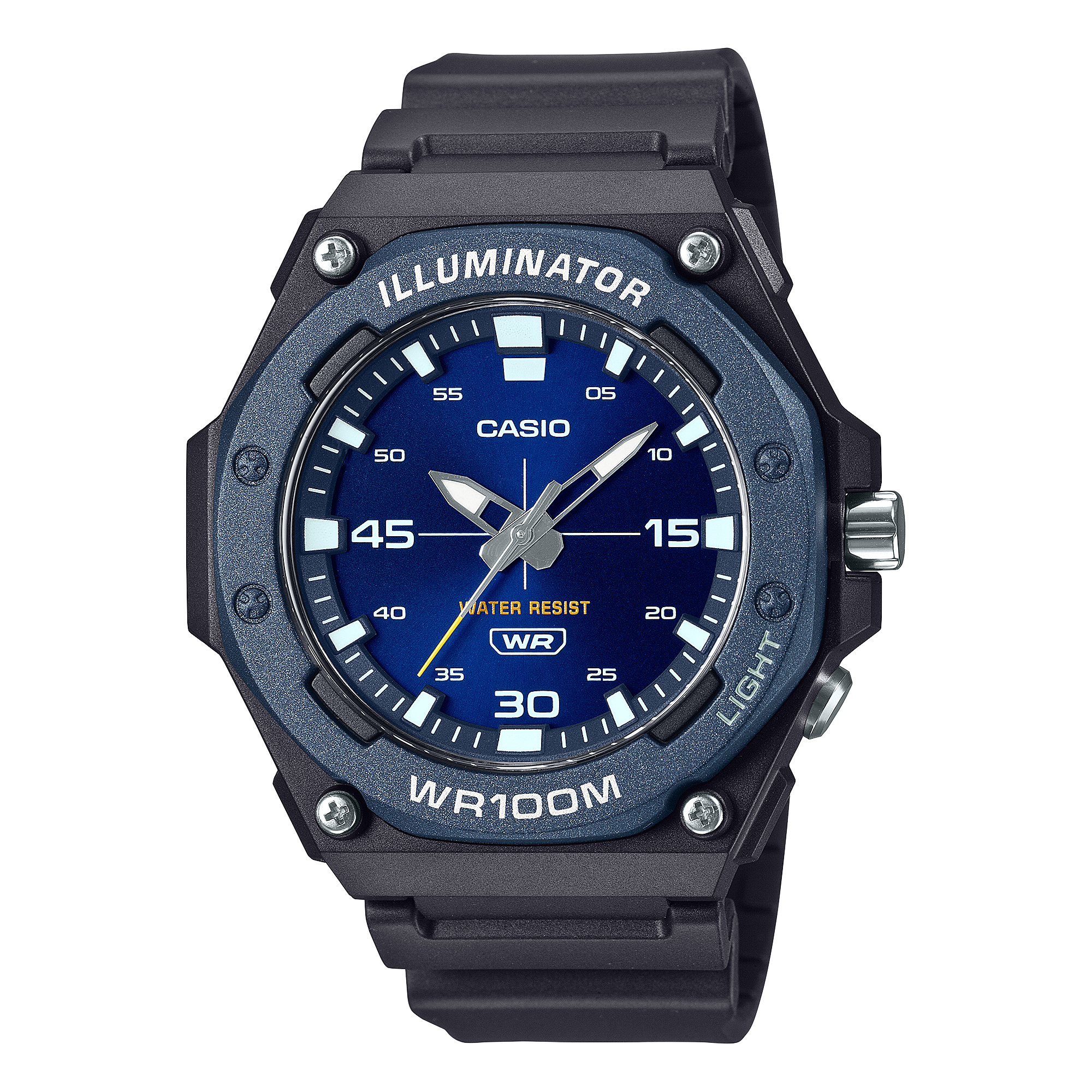 Casio Standard Heavy Duty Black Resin Band Watch MW-620H-2A
