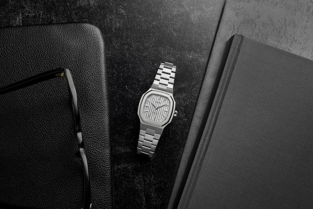MAEN Manhattan 37 Ice Grey No Date Automatic Watch M2.1.6