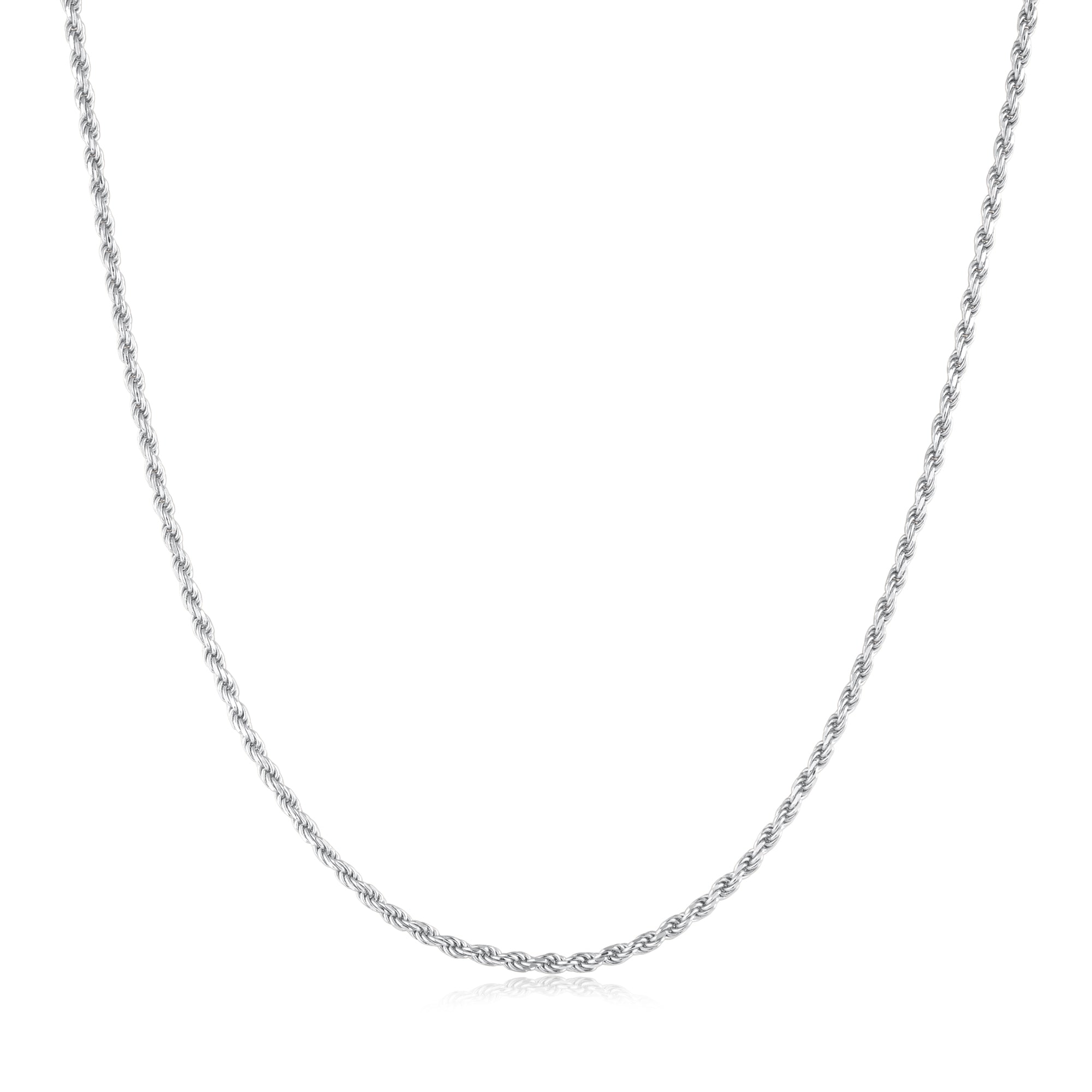 Ania Haie Silver Rope Twist Necklace Chic Affordable Trendy Jewelry