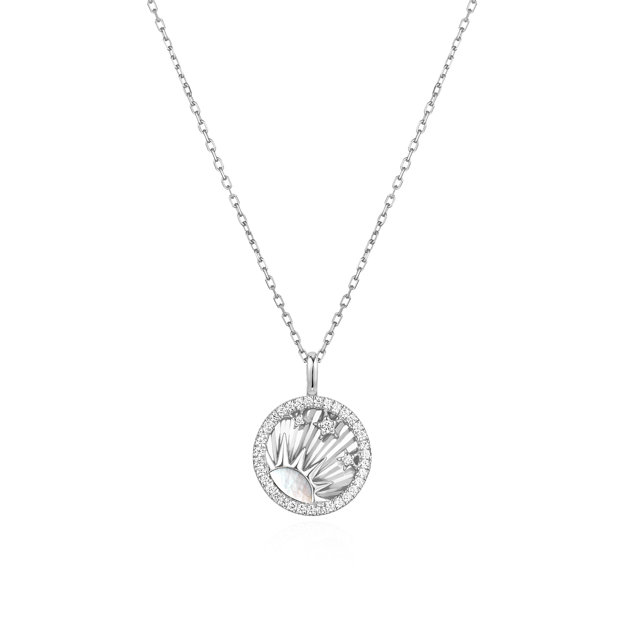 Ania Haie Silver Sun Star Necklace Trendy Affordable Statement Jewelry