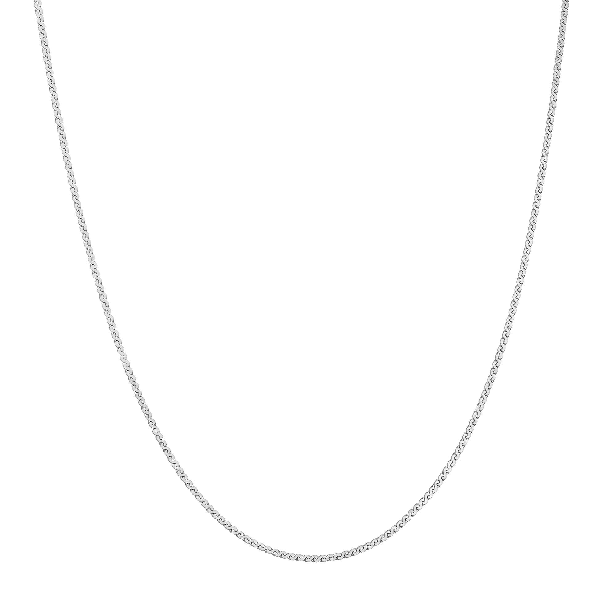 Ania Haie Silver S Link Necklace Elegant Modern Statement Jewelry