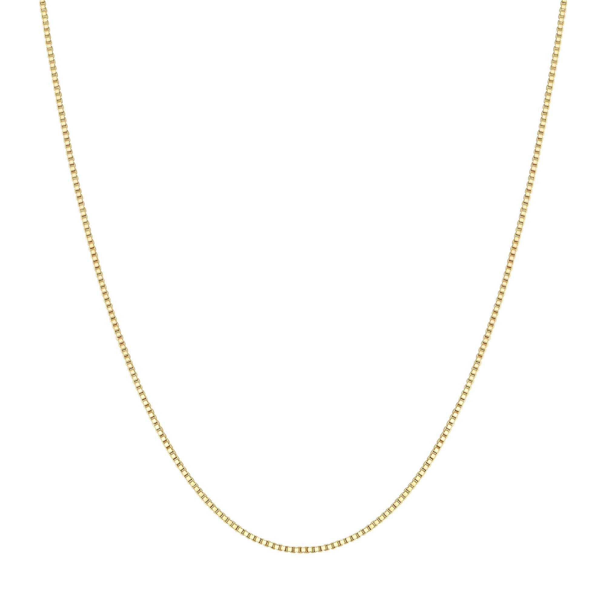 Ania Haie Gold Box Chain Necklace Elegant Modern Affordable Jewelry