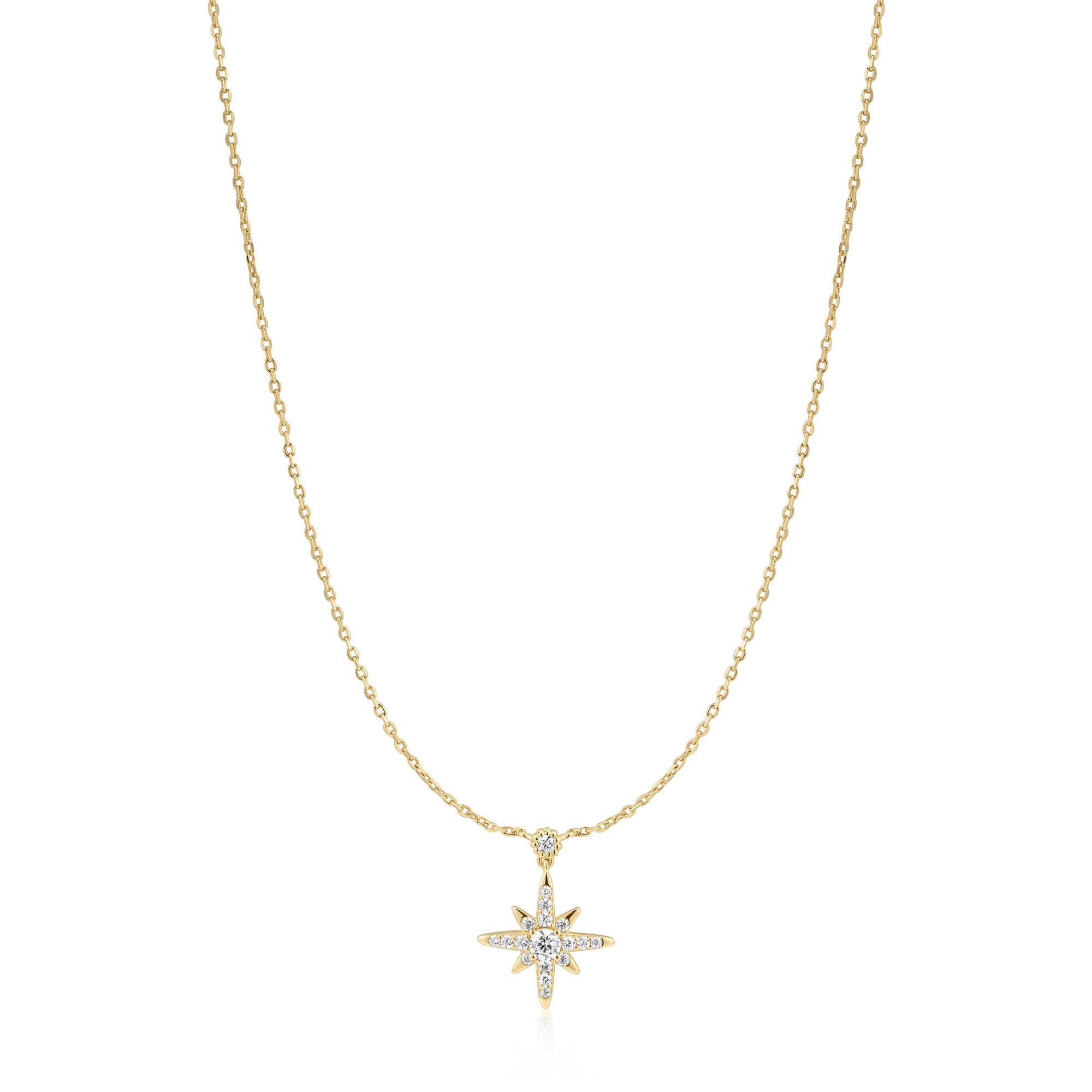 Ania Haie Sparkling Nova Star Necklace