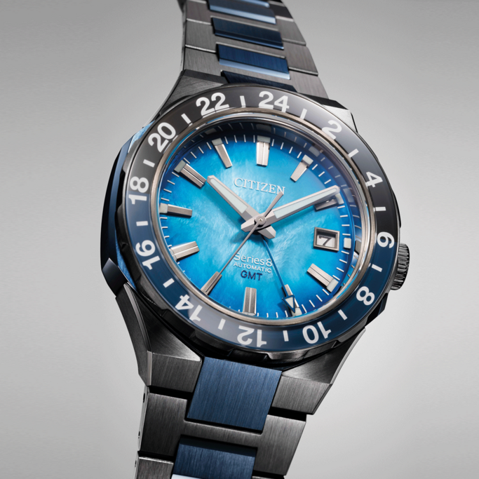 Citizen Series 8 100th Anniversay Limited 880 Piece's GMT Blue Dial NB6036-52N