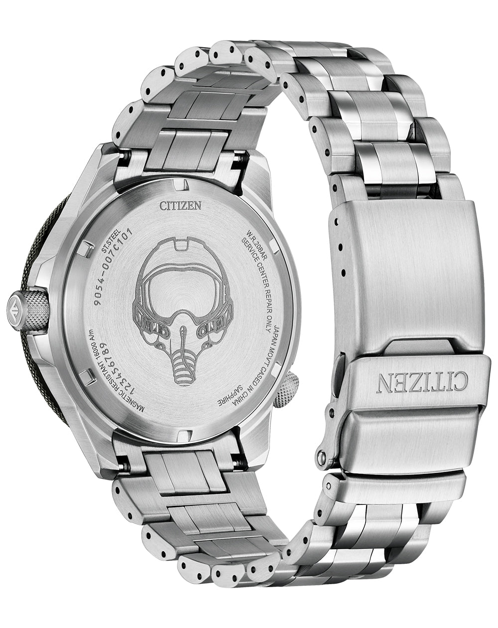 Citizen GMT Promaster Automatic Stainless Steel Black Dial Watch NB6046-59E