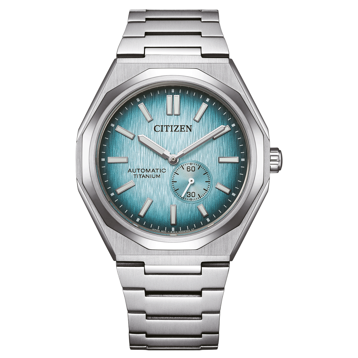 Citizen Zenshin Automatic Blue Dial Stainless Steel Watch NK5020-58L