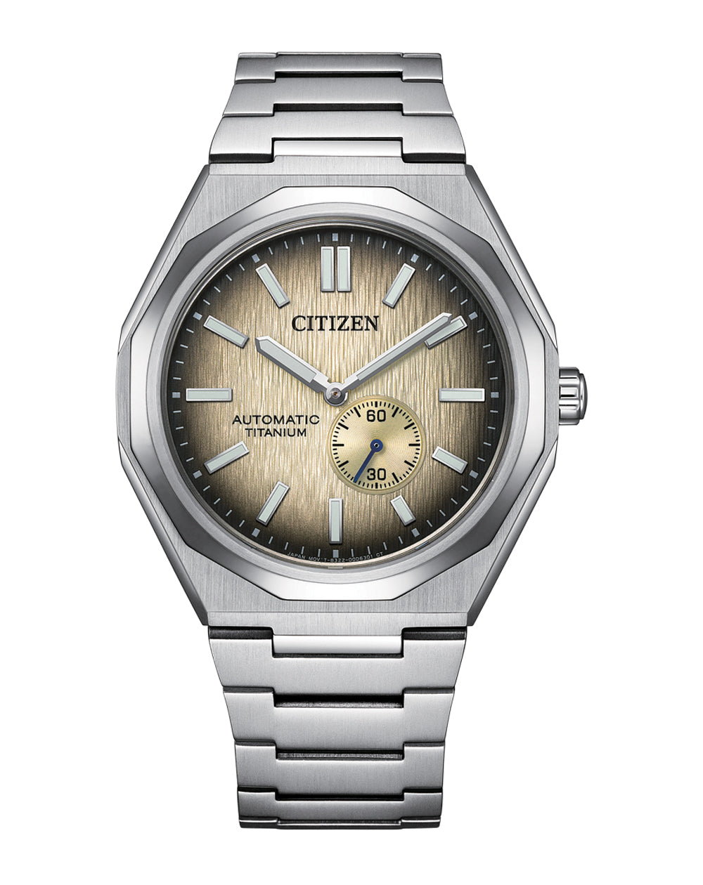 Citizen Zenshin Automatic Brown Dial Stainless Steel Watch NK5020-58P