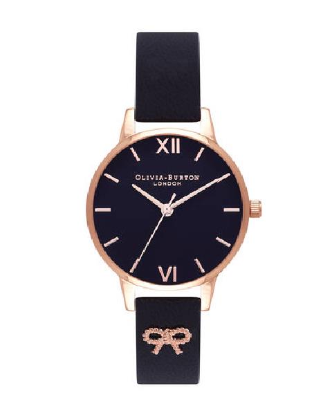 Olivia Burton Vintage Bow Black Watch