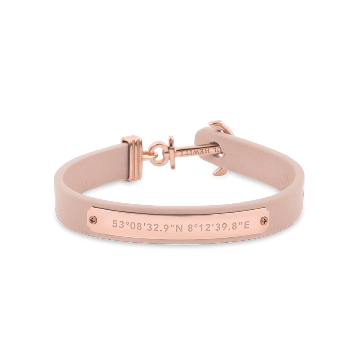 Paul Hewitt Signum Female Coordinates Rose Gold / Nude Bracelet - L