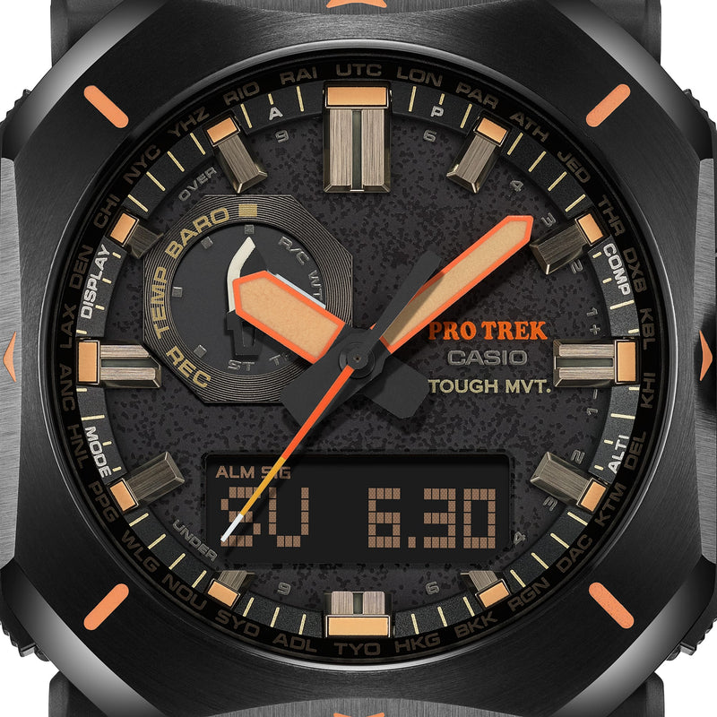 Casio Protrek Climber Line Solar Black Dial Watch PRW6900YL-5D