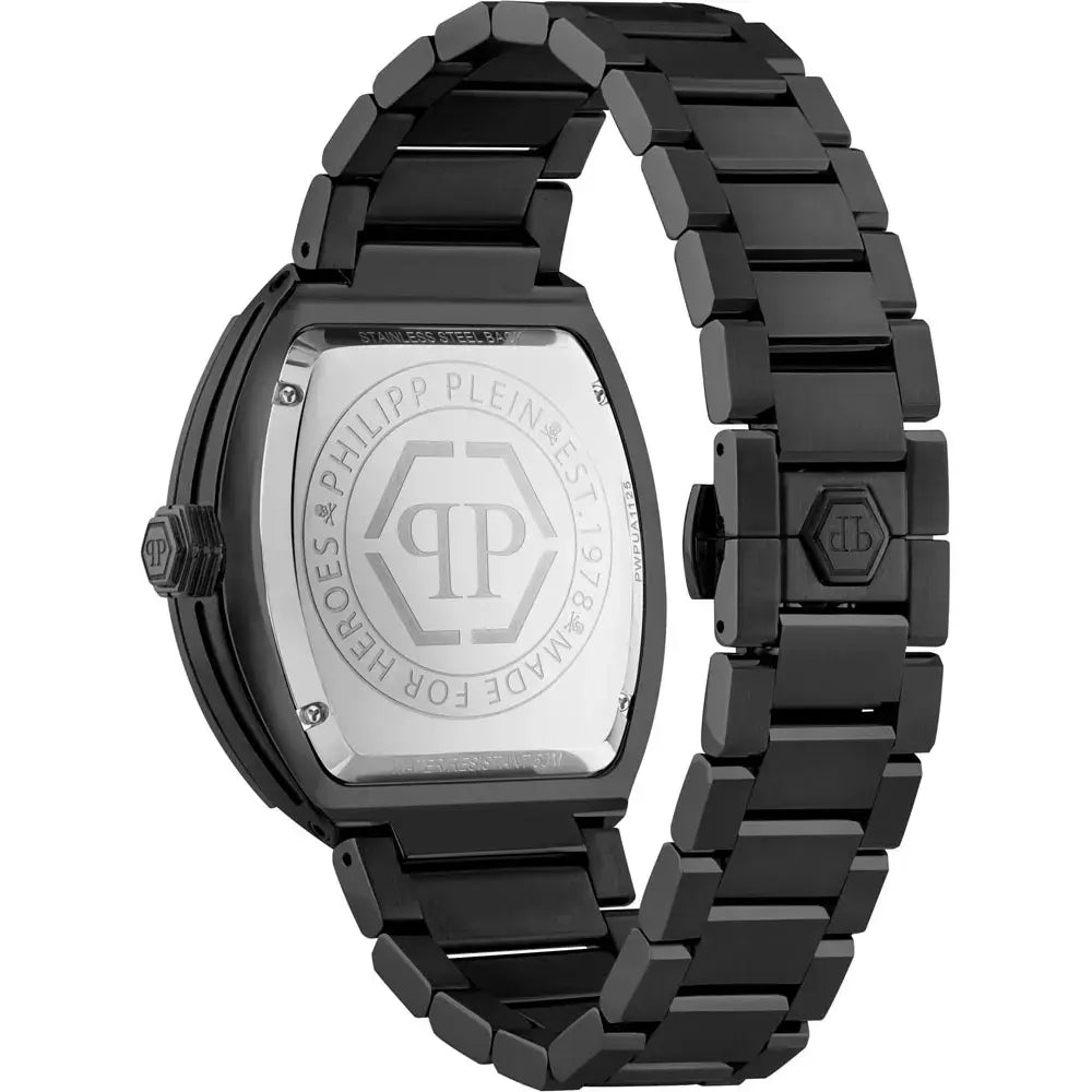 Philipp Plein Hexagon Phantom Black Stainless Steel Watch PWPUA1125