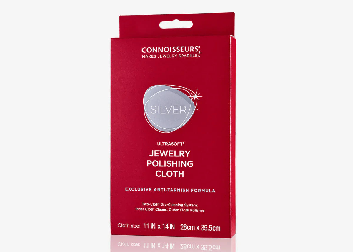 Connoisseurs Extra Large UltraSoftÂ® Silver Jewellery Polishing Cloth