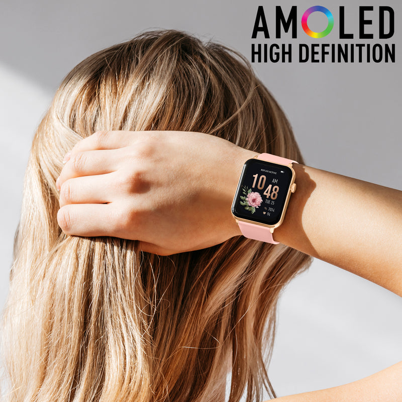 Reflex Active Series 30 Amoled Rose Case & Pink Silicon Strap RA30-2188