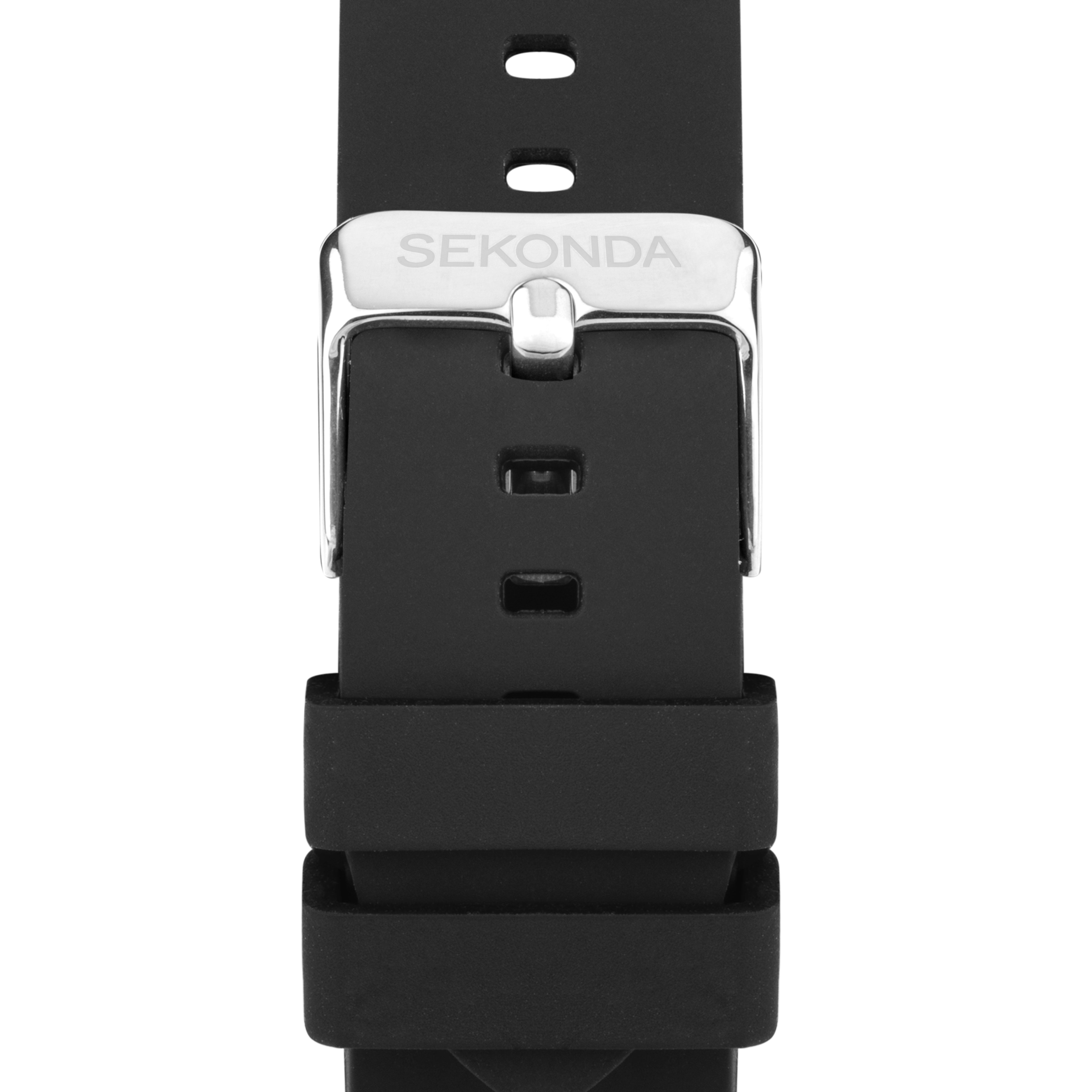 Sekonda Ocean Black Watch for Men Durable Chronograph Wristwatch