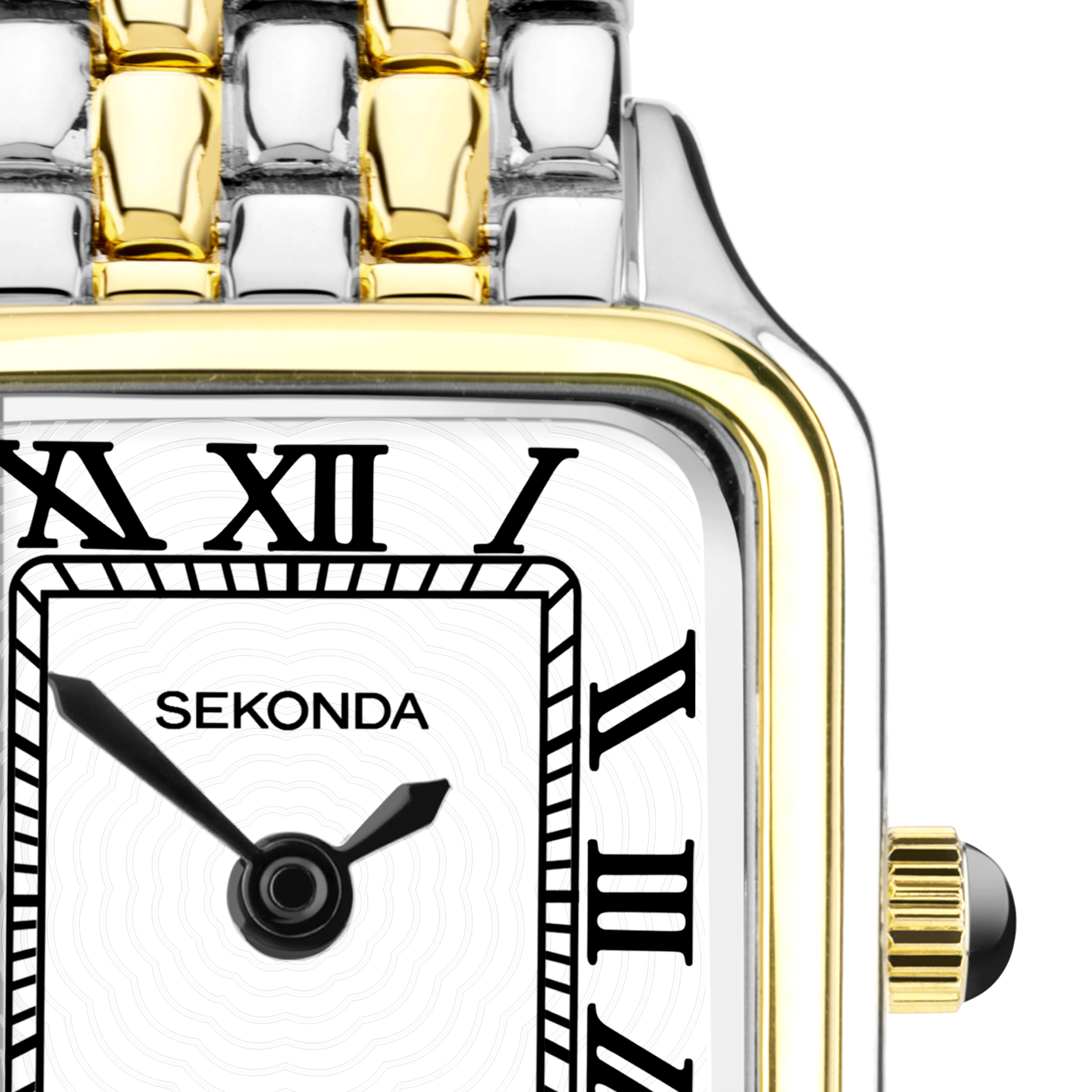 Sekonda Monica Silver Gold Womens Watch Elegant Stainless Steel 2024