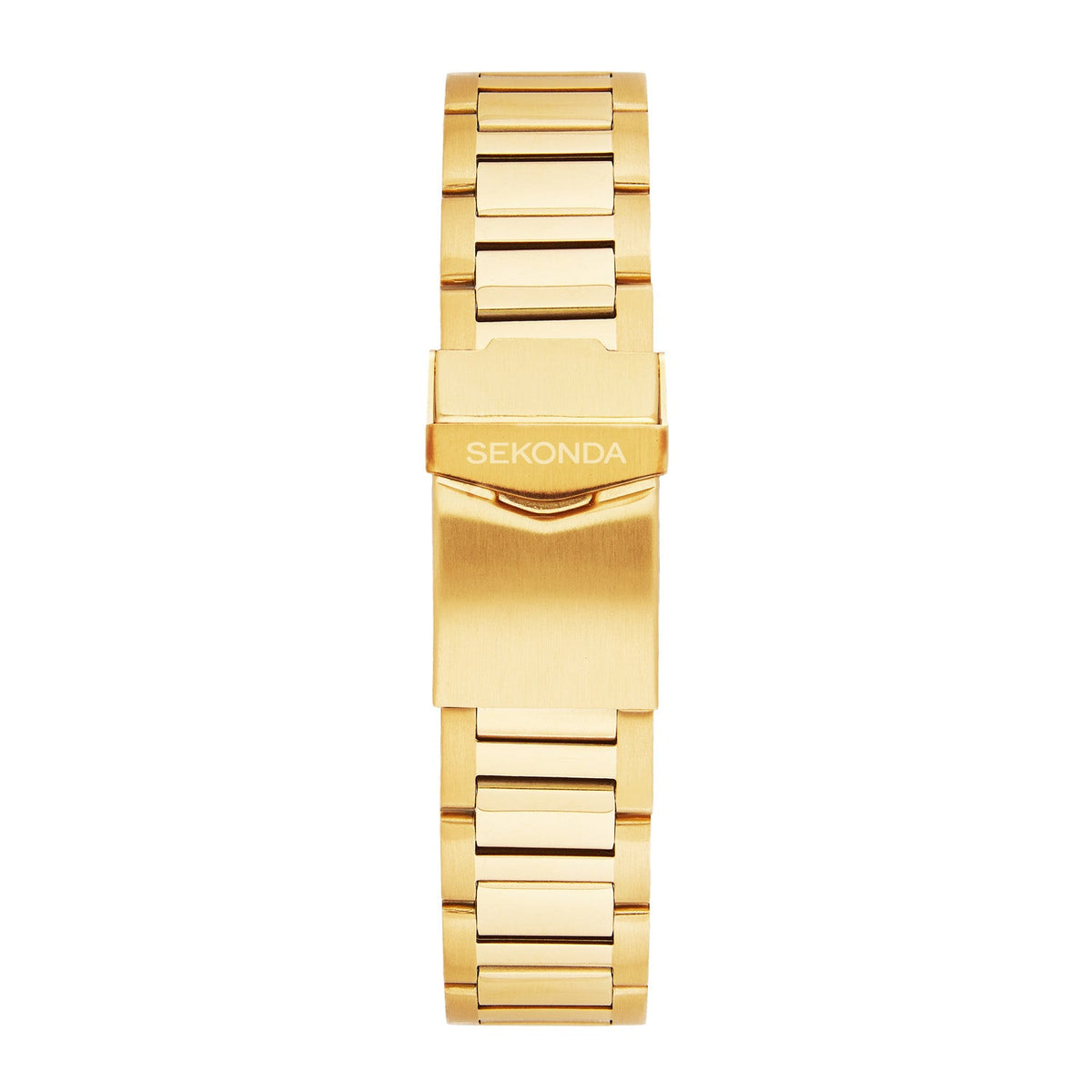 Sekonda Octaire Silver White Dial 40mm Mens Watch Gold SK30283