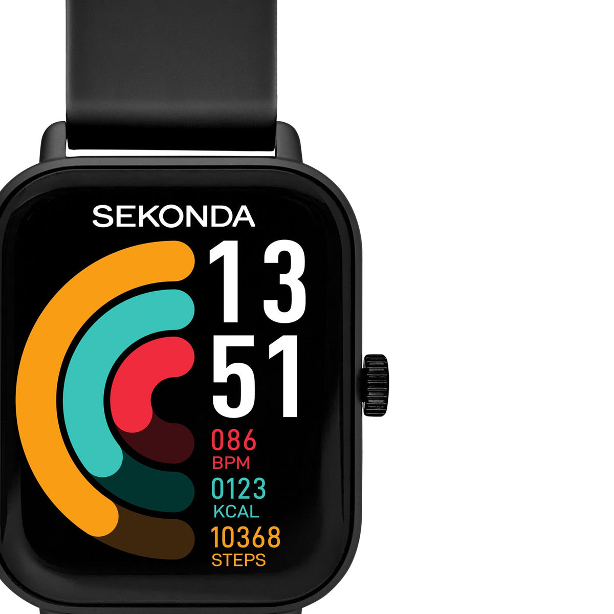 Sekonda Motion X LCD Display 36mm Unisex Watch Black SK30294