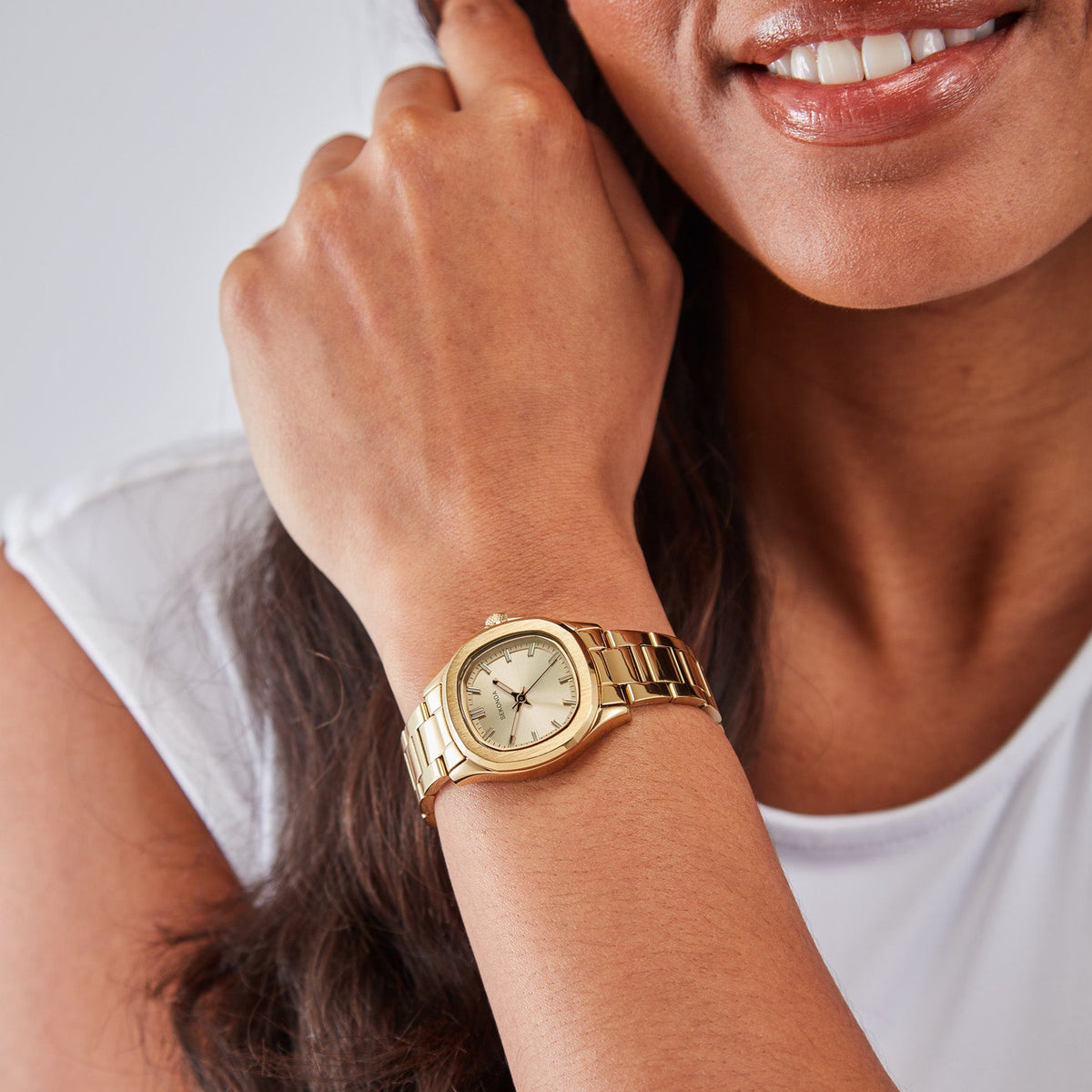 Sekonda Octaire Champagne Dial 30mm Womens Watch Gold SK40726