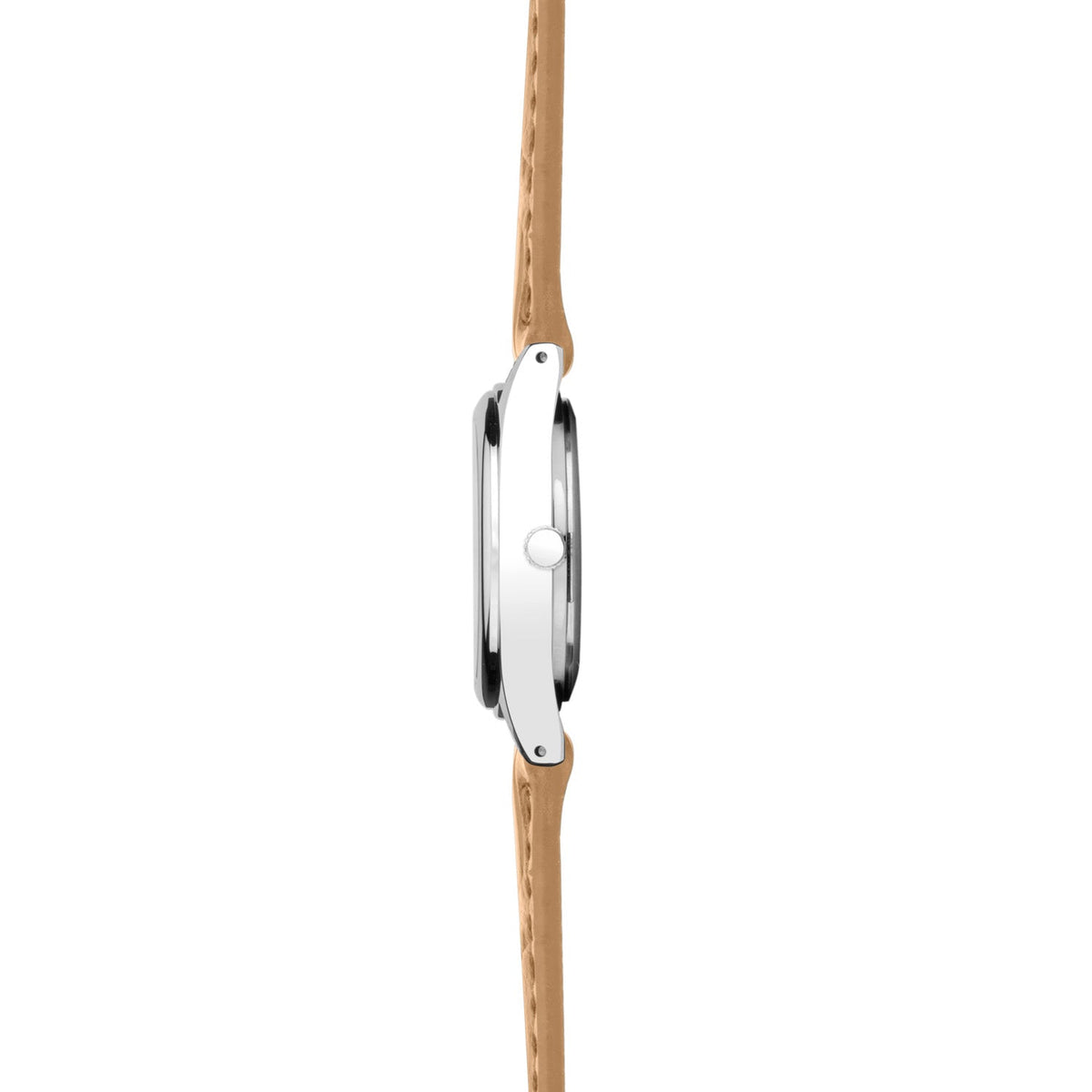 Sekonda Evans White Dial 25mm Womens Watch Tan SK40731
