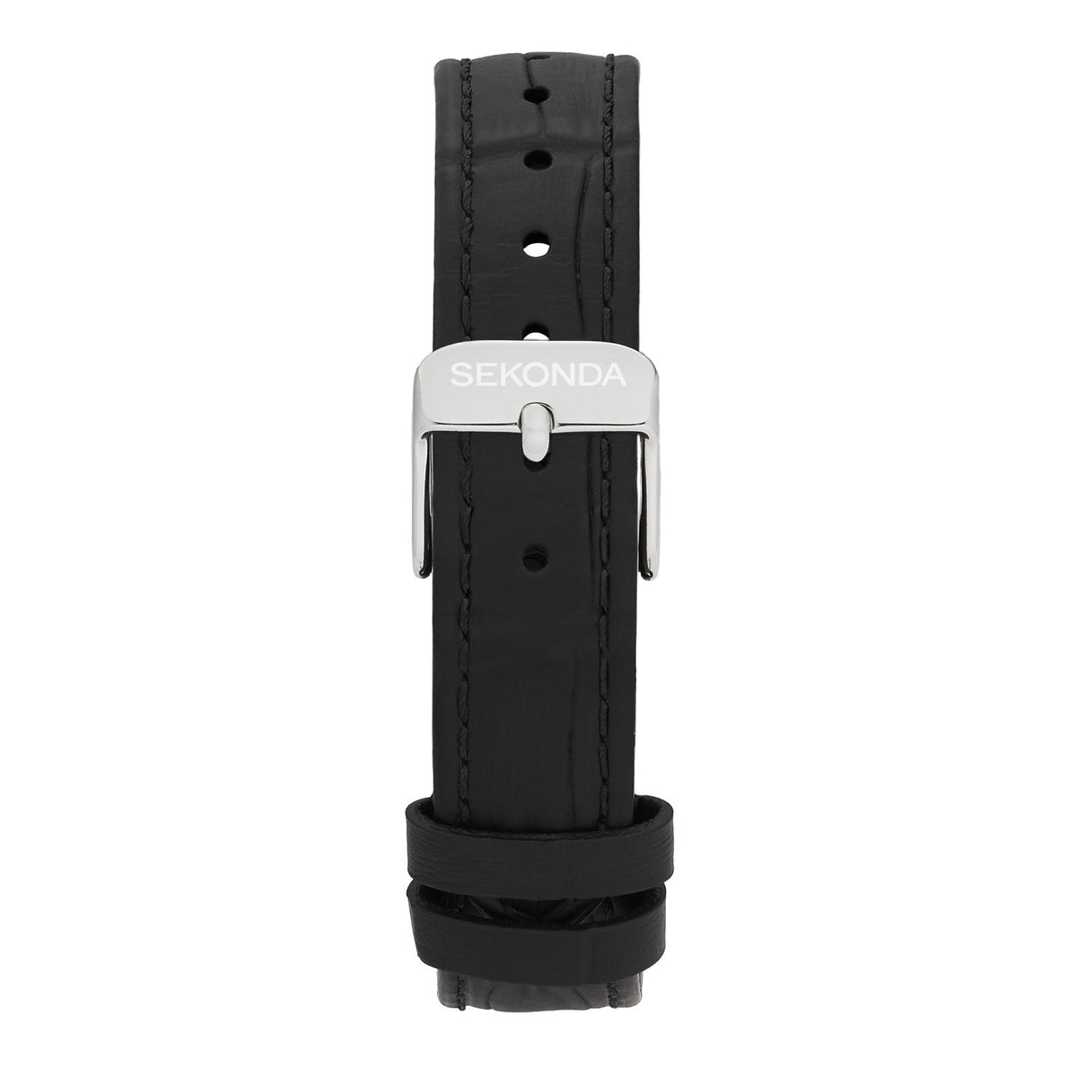 Sekonda Colette White Dial 22mm Womens Watch Black SK40744