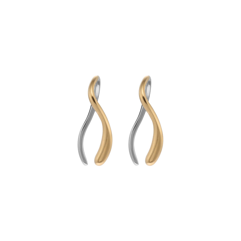 Skagen Essential Waves Gold Earring SKJ1782710