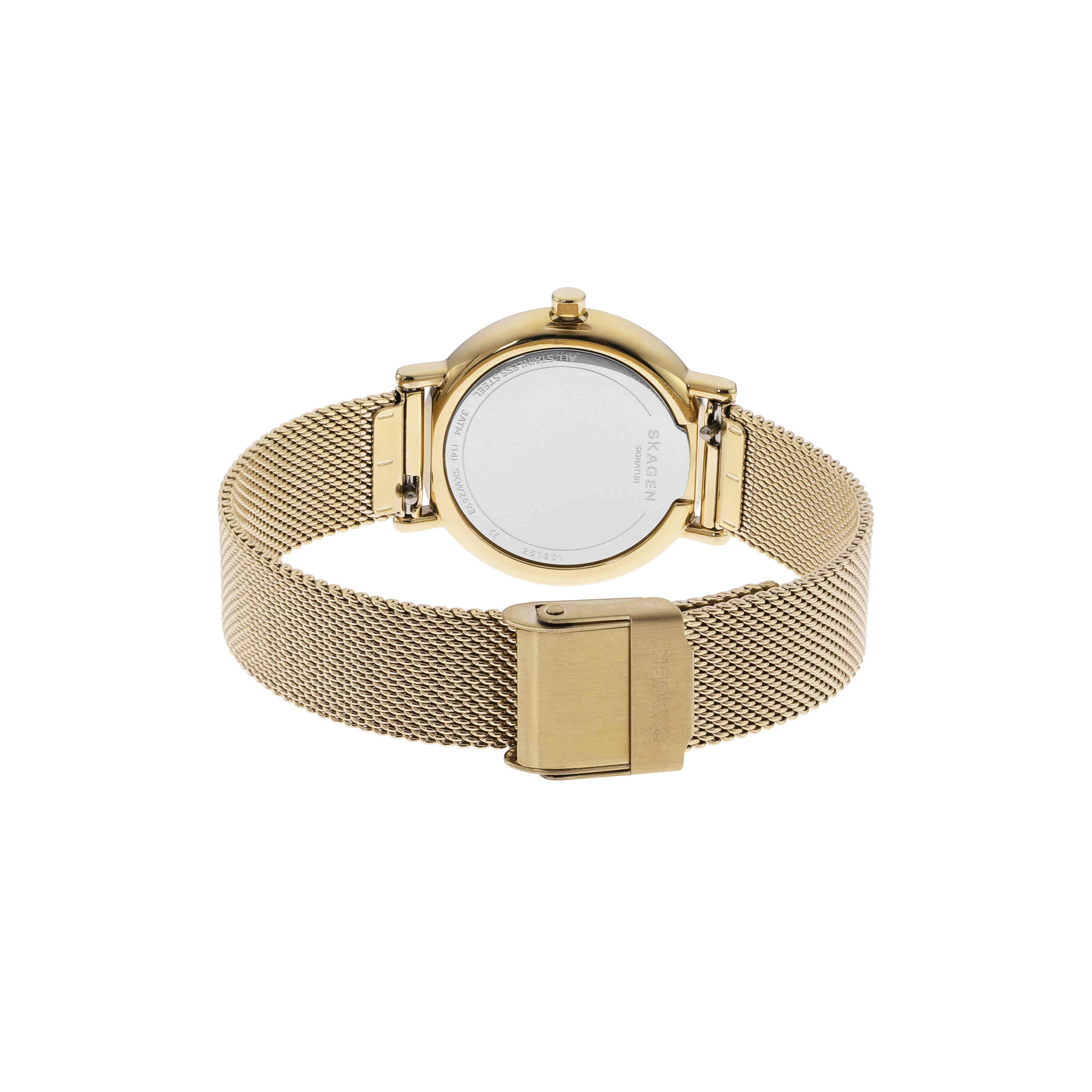 Skagen Signatur Slim White Dial Womens Watch SKW2693