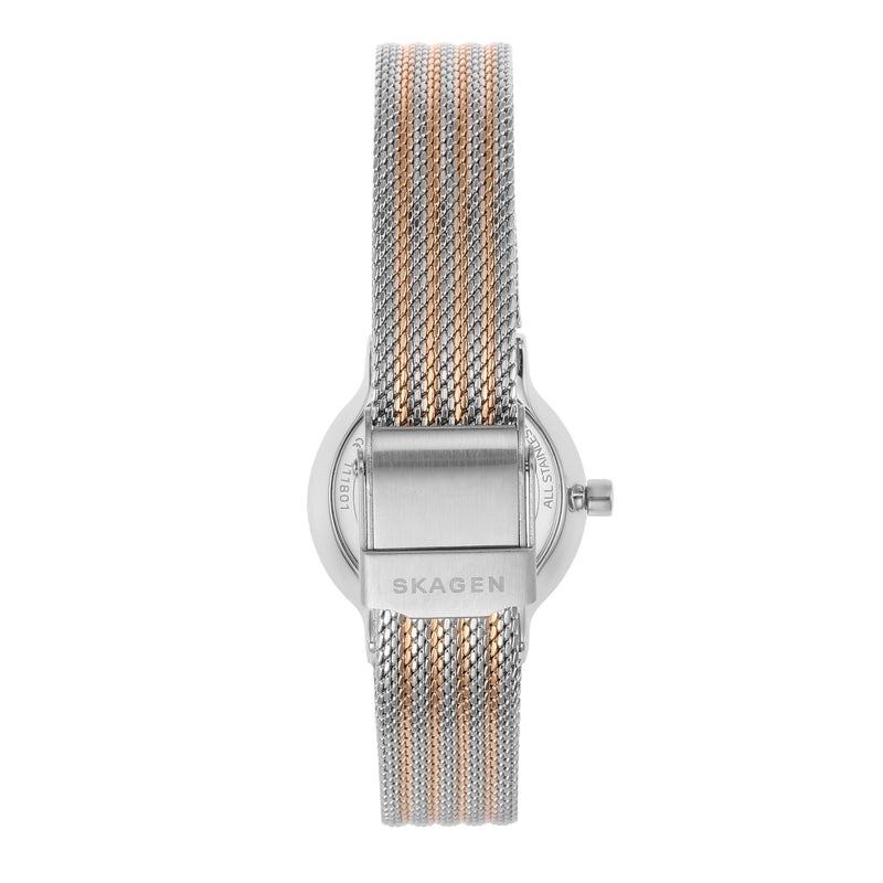 Skagen Freja Lille Two-Tone Steel Mesh Strap Watch SKW2699