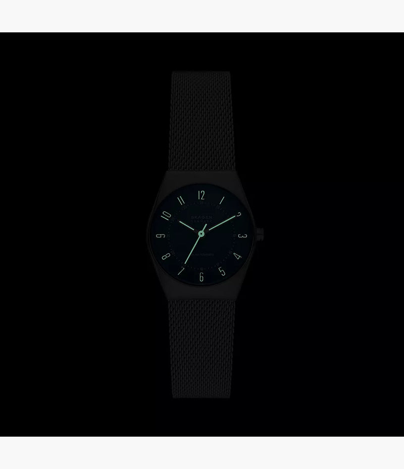 Skagen Lille Grenen 不锈钢网状太阳能手表 SKW3080 – 环保而优雅