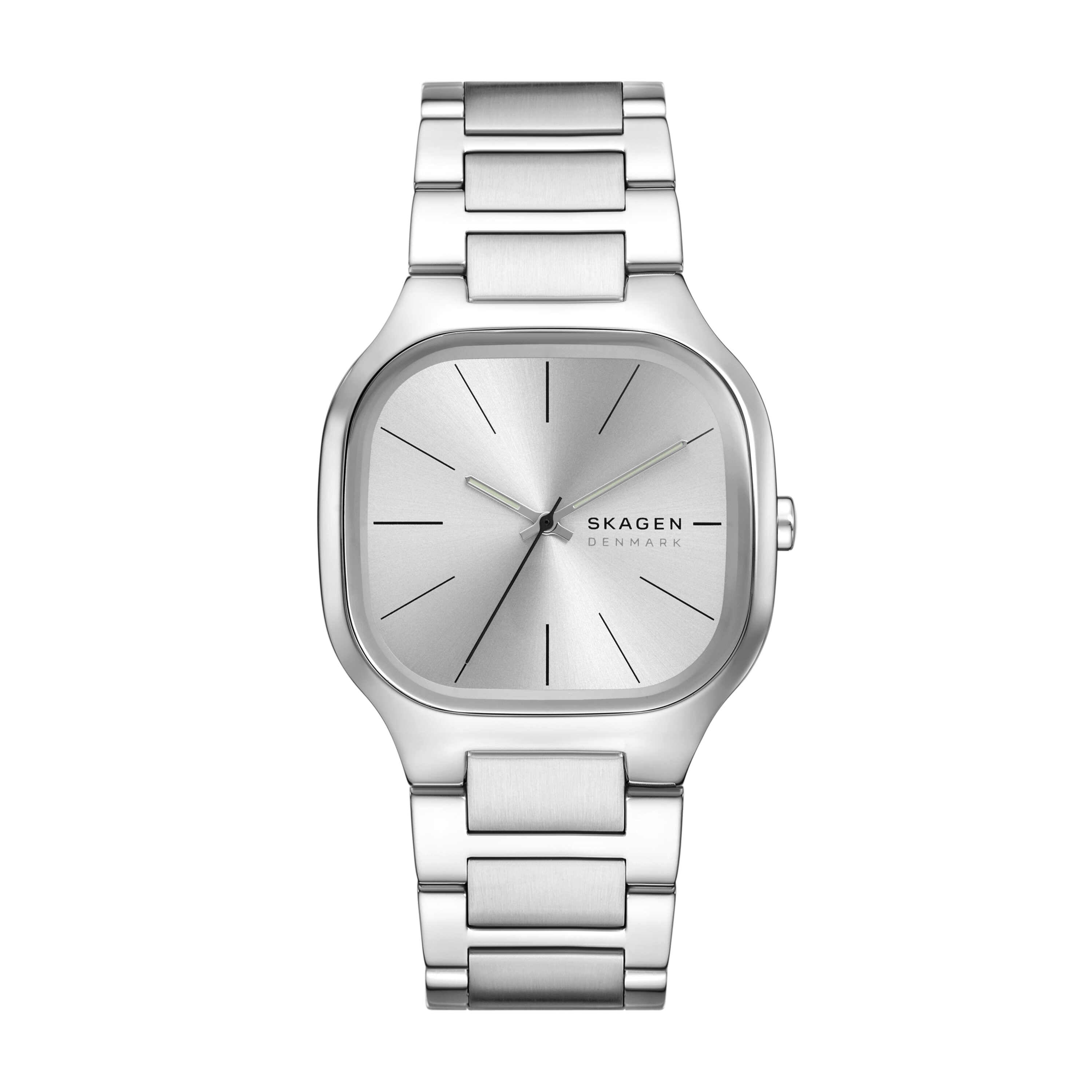 Skagen Mellem Silver Dial Silver Stainless Steel Watch SKW6934