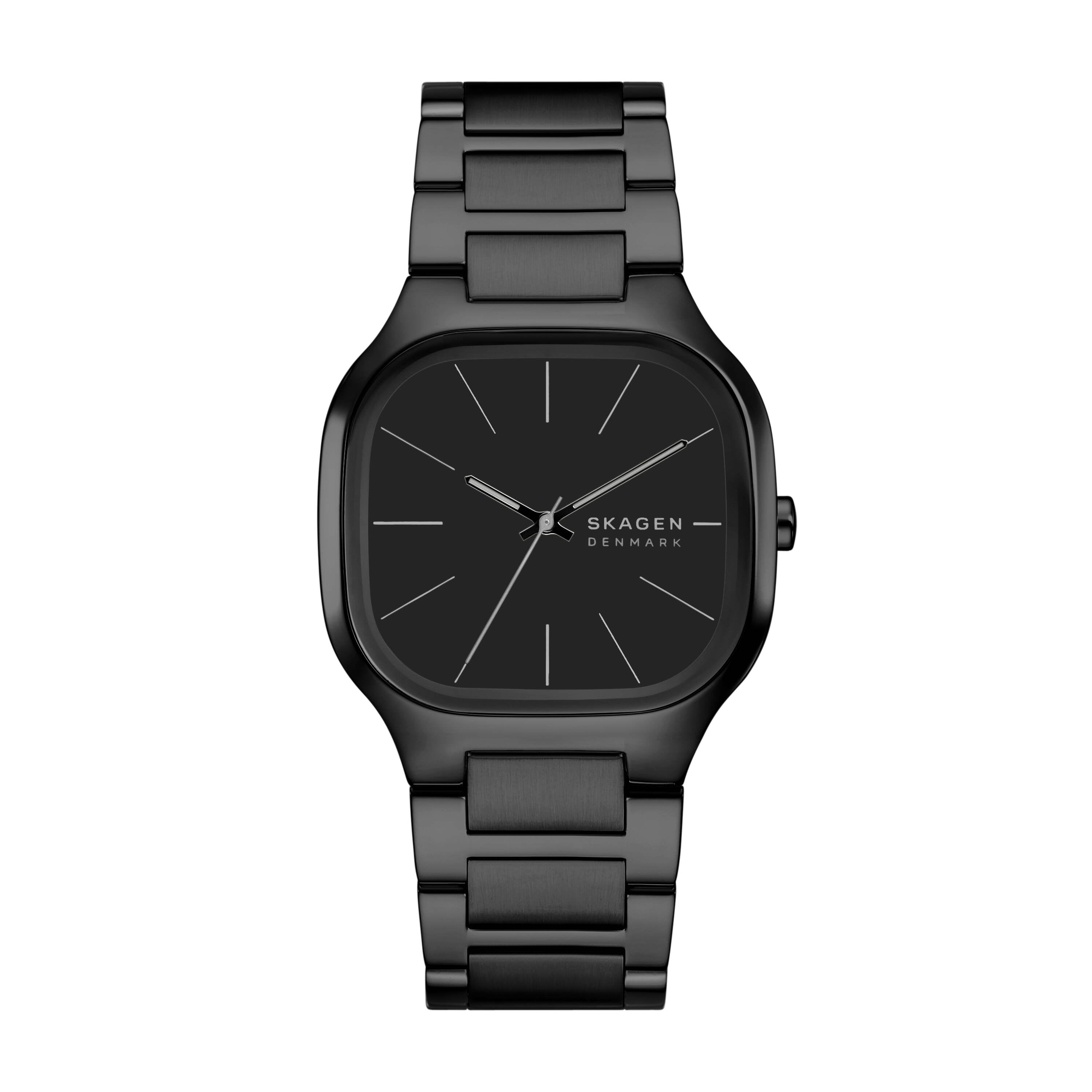 Skagen Mellem Black Dial Black Stainless Steel Watch SKW6935