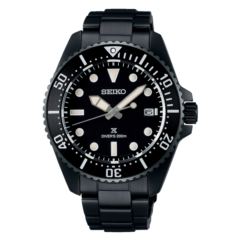 Seiko Prospex Solar Divers 全黑手表 SNE599P