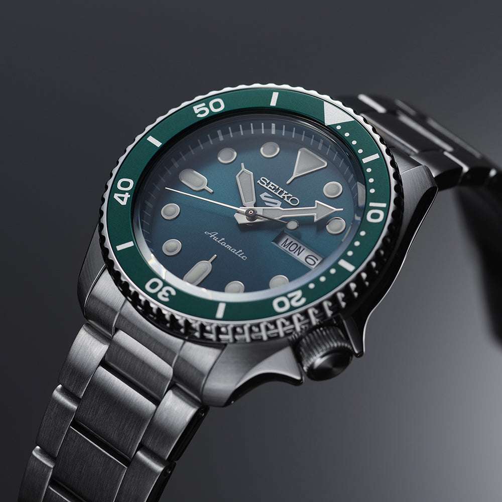 Seiko Sports Automatic Green Dial Watch SRPD61K