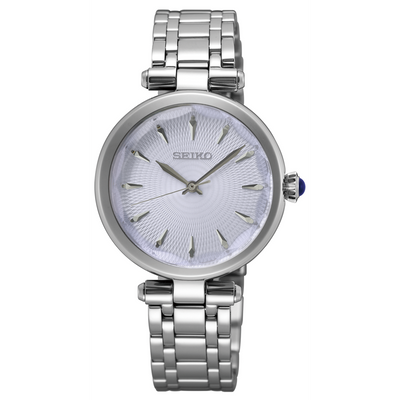 Seiko Conceptual Series Silver Dial Stainless Steel Watch SRZ553P