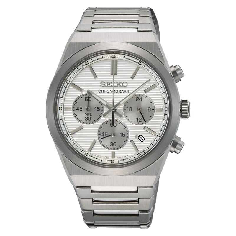 Seiko Conceptual Series White Dial Stainless Steel Watch SSB451P