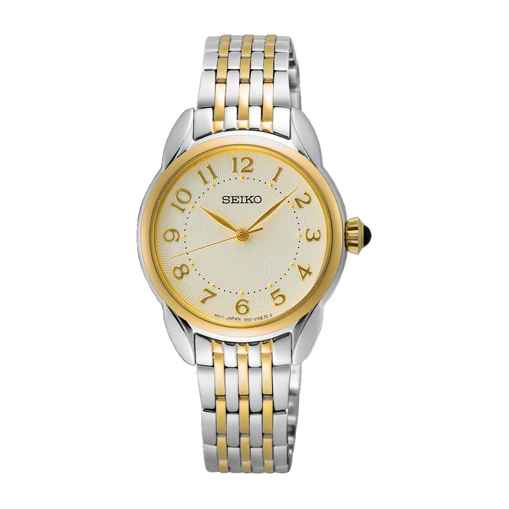 Seiko Ladies Two-Tone Daywear Watch SUR562