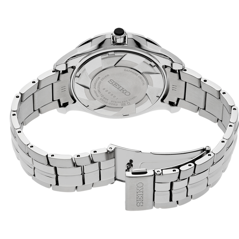 Seiko Coutura 白色表盘不锈钢手表 SUR565P-9