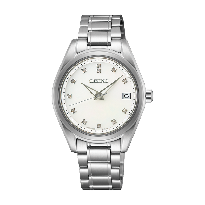 Seiko Conceptual Series White Dial Stainless Steel Watch SUR579P