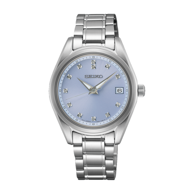 Seiko Conceptual Series Blue Dial Stainless Steel Watch SUR581P