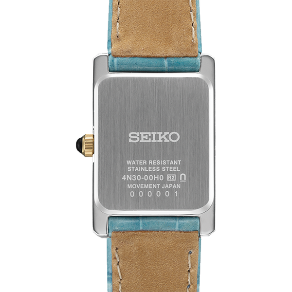 Seiko Conceptual Analogue Blue Leather Women's Watch SWR101P