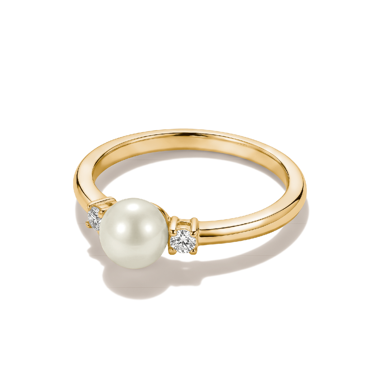 Thomas Sabo Ring pearl with zirconia