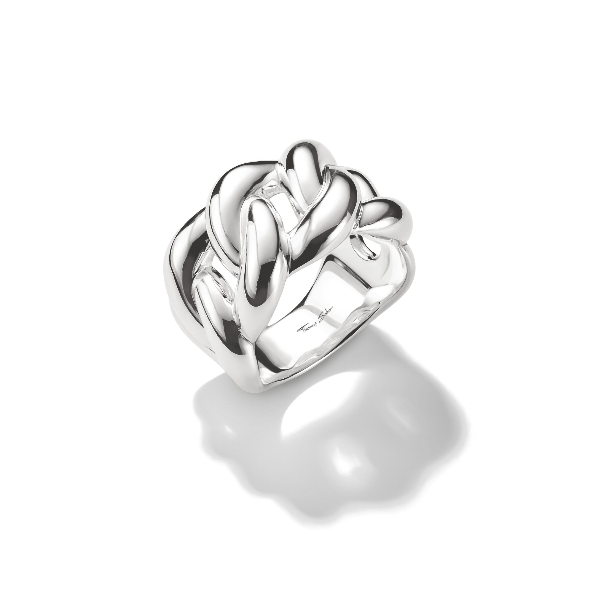 THOMAS SABO Braided Ring Silver