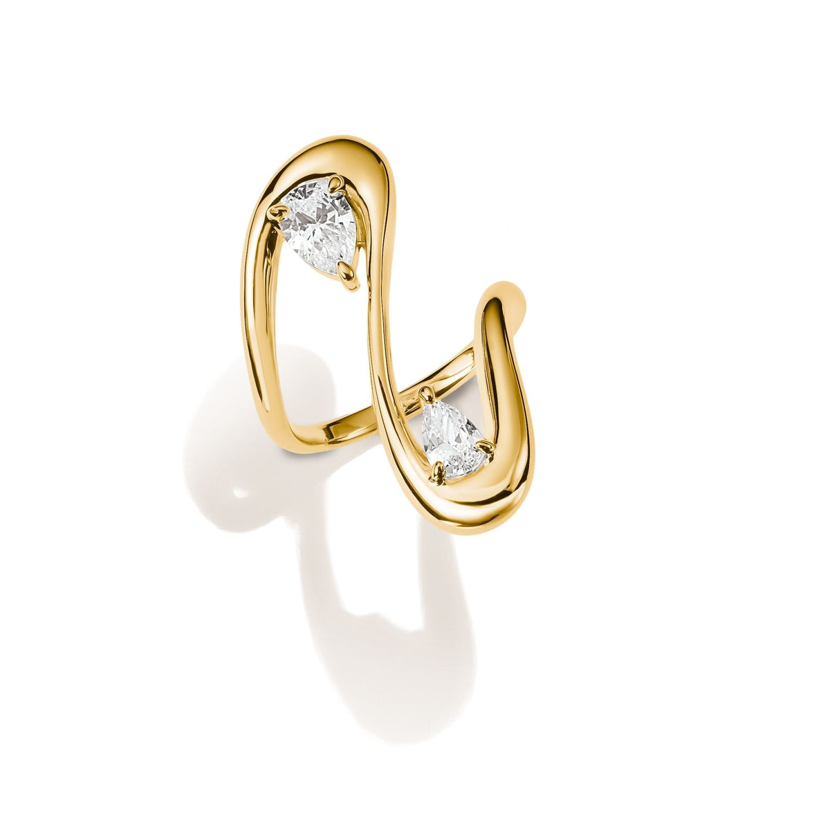 Thomas Sabo Ring with zirconia in teardrop shape TR2545MY50