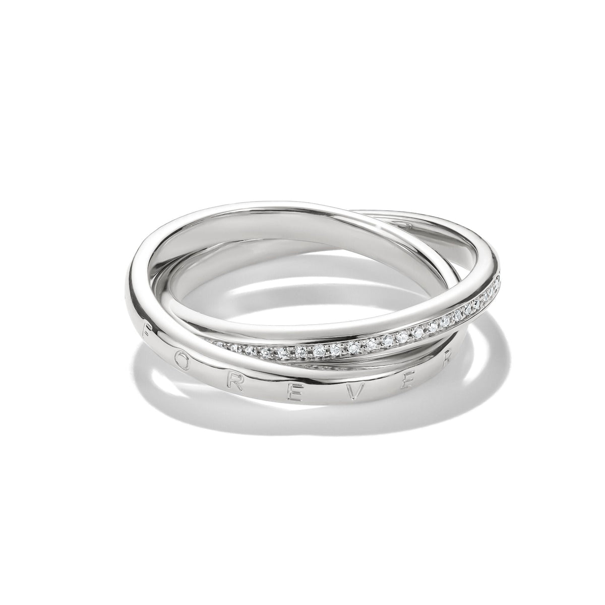 Thomas Sabo Double ring with zirconia TR2548-50