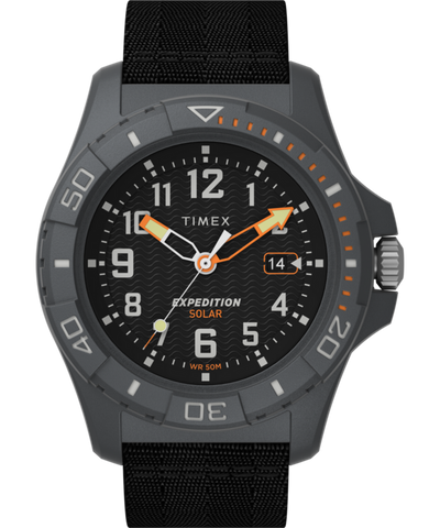 Timex Expedition North® Freedive Ocean 46 毫米再生织物表带手表 TW2V40500