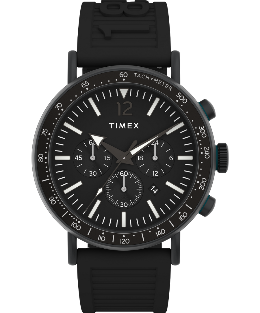 Timex Standard 43mm Eco-Friendly Resin Strap Watch TW2V71900