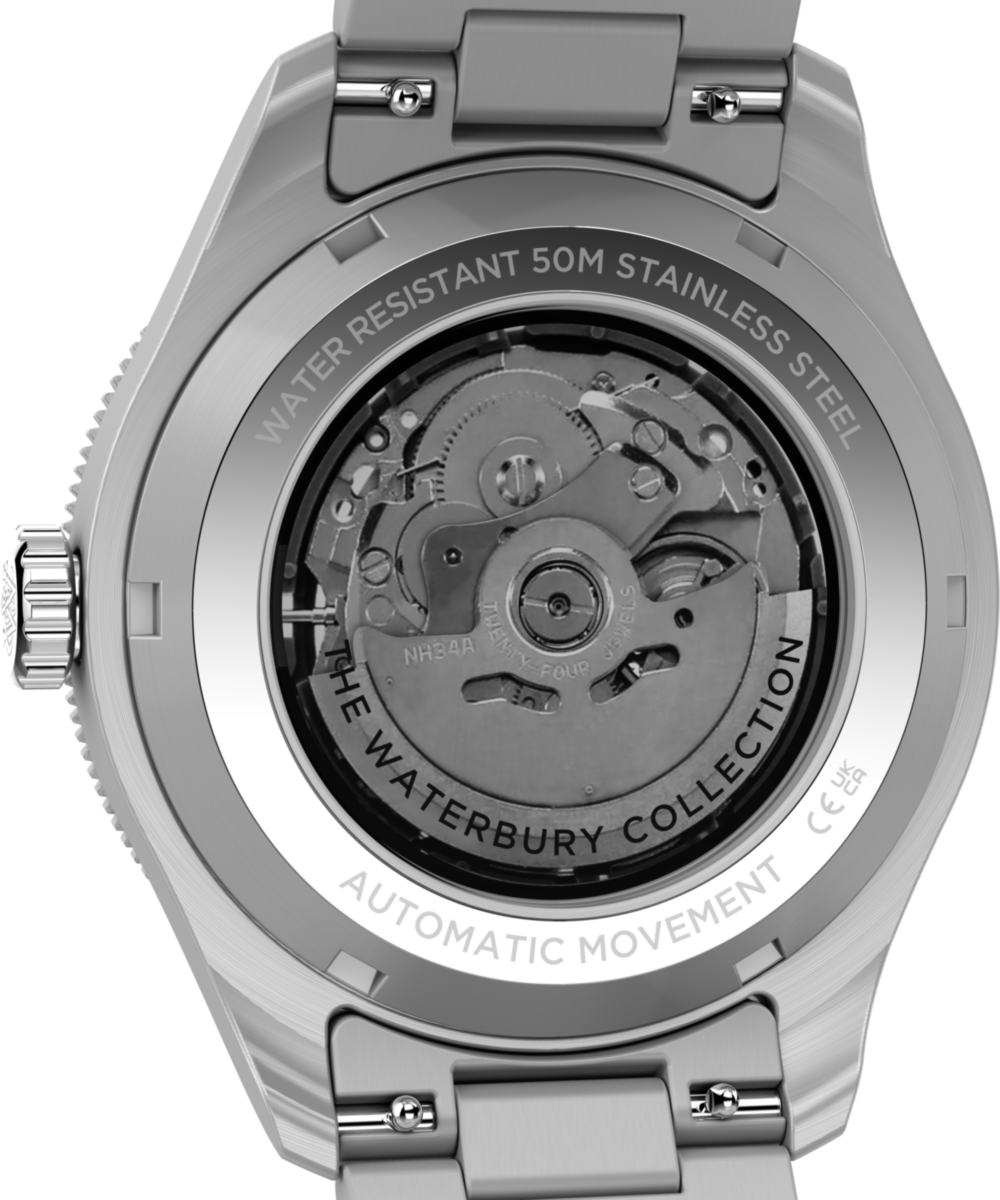 Timex Waterbury Heritage Automatic GMT - Caseback