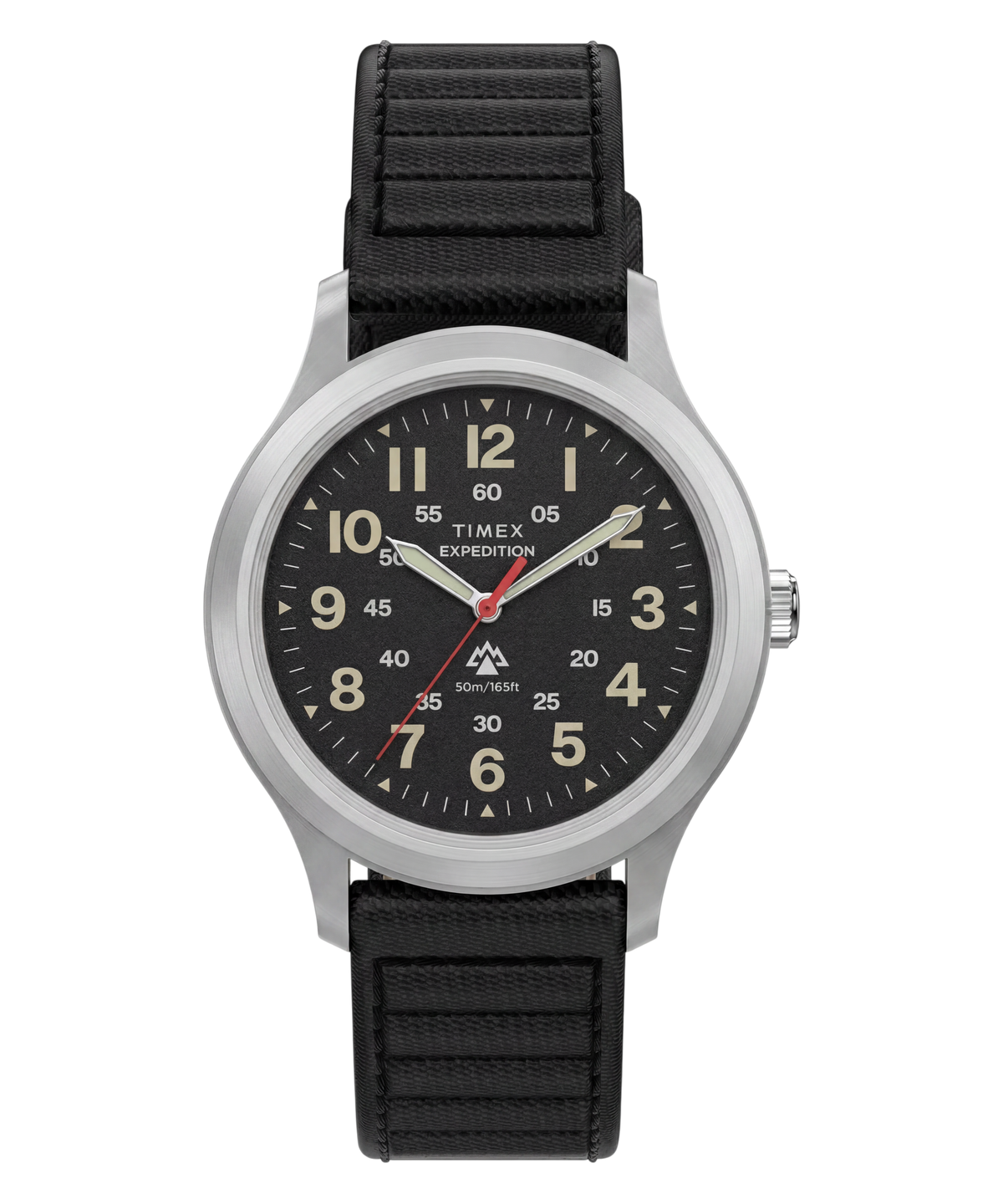 Timex Expedition Field 36.5mm Black Dial Black Fabric Watch TW4B35900